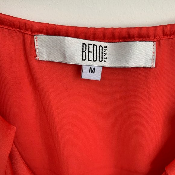 Bedo Femme Top | Orange Blouse - Picture 3 of 7